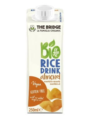 Napitak od pirinča sa bademom (organski proizvod) 250 ml The Bridge
