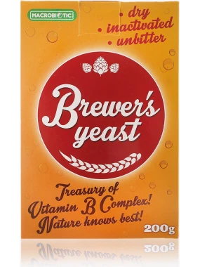 Pivski kvasac 200 g Macrobiotic Prom