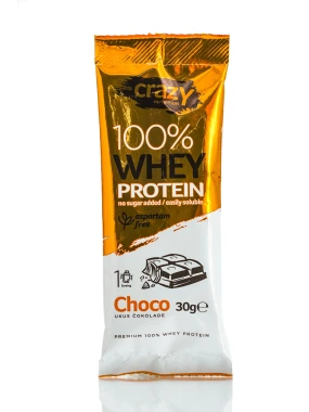 Protein čokolada 30 g Crazy Nutrition
