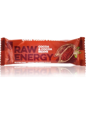 Raw Energy kakao i kakao zrna - desert na bazi sušene urme (sert. bez glutena) 50 g Bombus