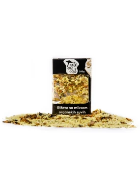 Rižoto sa miksom suvih šumskih pečuraka (organski proizvod) 200 g Taste of the west