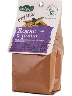 Rogač u prahu (organski proizvod) 200 g Bio Špajz