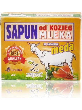 Sapun od kozjeg mleka sa medom 70 g Željko Zeljković