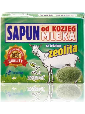 Sapun od kozjeg mleka sa zeolitom 70 g Željko Zeljković
