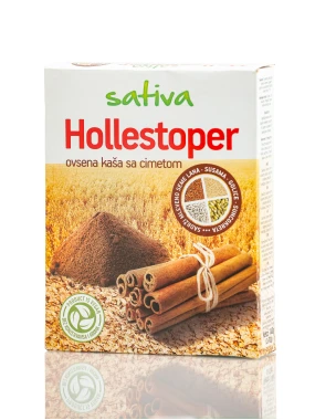 Sativa Hollestoper ovsena kaša sa cimetom 140 g Hyperic