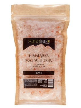 So roze himalajska u zrnu 500g Sanaterra