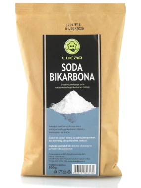 Soda bikarbona 500 g Lučar