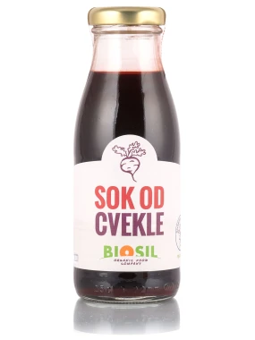Sok od cvekle (organski proizvod) 250 ml Biosil