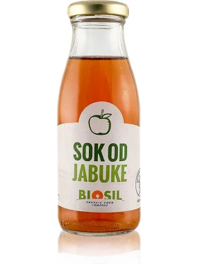 Sok od jabuke (organski proizvod) 250 ml Biosil