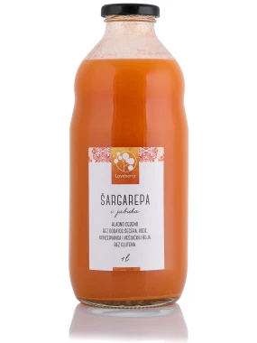 Sok od šargarepe i jabuke 1 l Loveberry