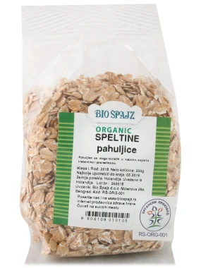 Speltine pahuljice (organski proizvod) 200 g Bio Špajz