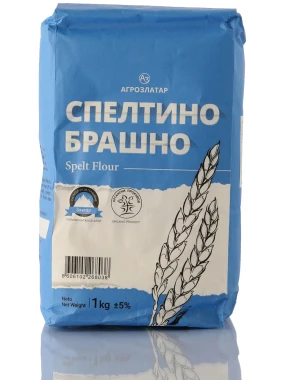 Speltino brašno (organski proizvod) 1 kg Agro Zlatar