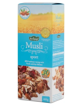 Sport No.1 musli 400 g Bio Špajz
