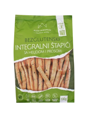 Štapići sa heljdom (sert. bez glutena) 130 g Aleksandrija