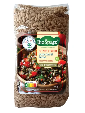Suncokret sirovi oljušteni (organski proizvod) 450 g Bio Špajz