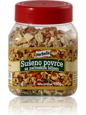 Sušeno povrće sa začinskim biljem 100 g Herbella