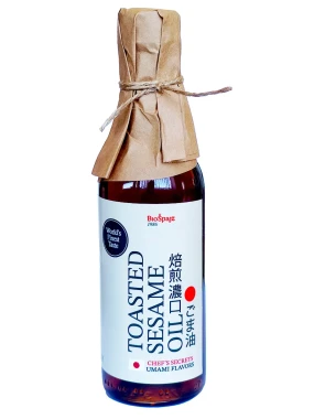 Tamno hladno ceđeno susamovo ulje 200 ml Bio Špajz
