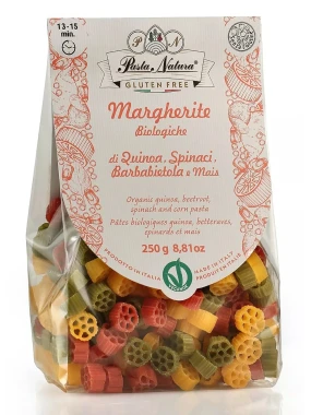 Testenina tricolori Margherita (sert. bez glutena) (organski proizvod) 250 g Pasta Natura