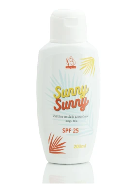 Zaštitna emulzija za sunčanje SPF 25 Sunny Sunny 200 ml Shenemil