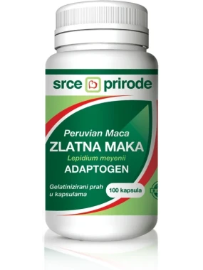 Zlatna maka (organski proizvod) 100 kapsula Srce prirode