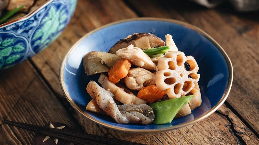 Povrće spremljeno na nišime način (bez glutena)