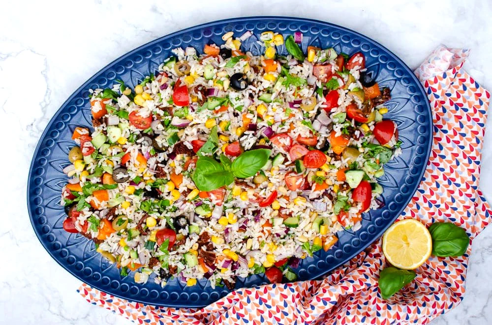 Salata od pirinča u italijanskom stilu