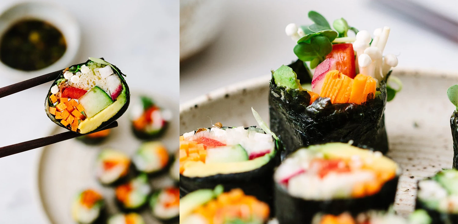 Sirovi veganski suši