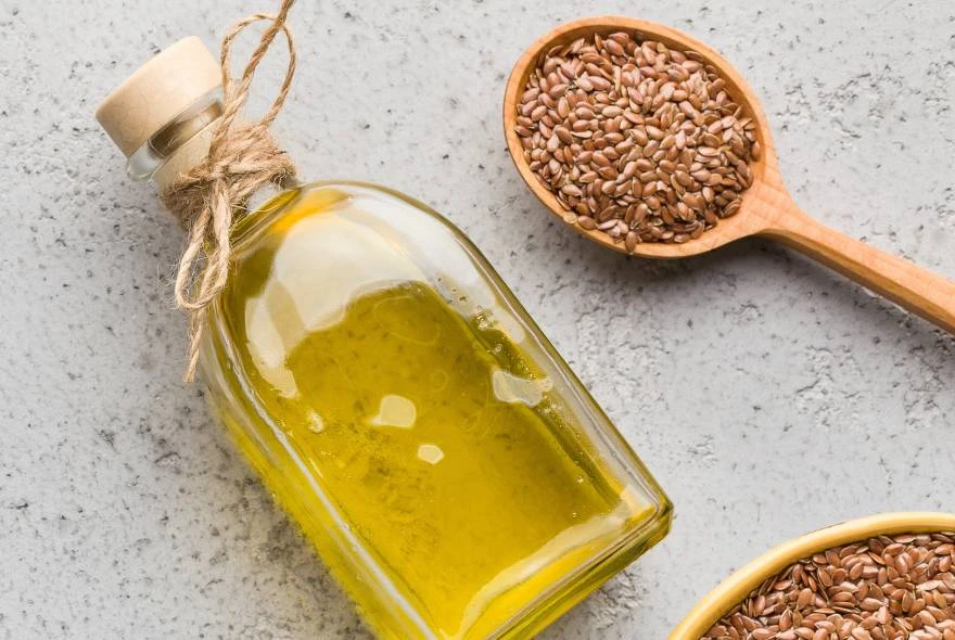 boca lanenog ulja mored semenki lana